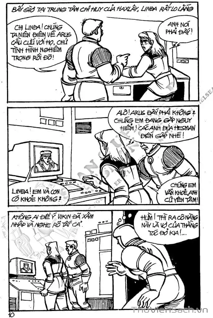 Truyện Tranh Dũng Sĩ Hesman trang 4