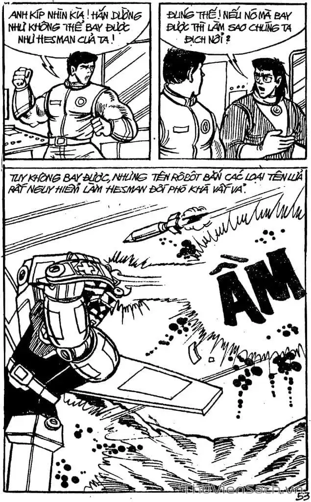 Truyện Tranh Dũng Sĩ Hesman trang 4