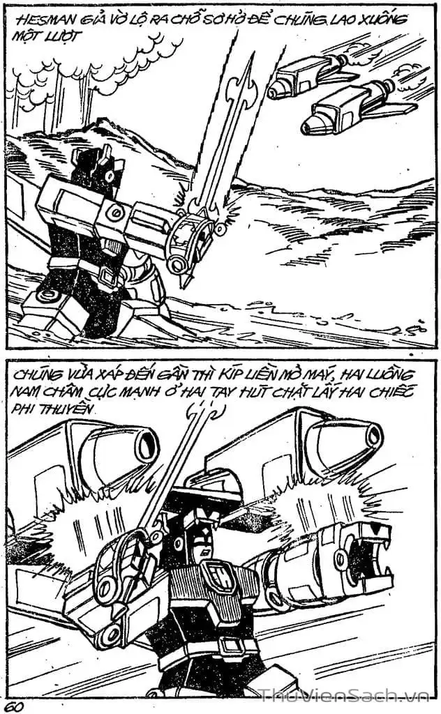 Truyện Tranh Dũng Sĩ Hesman trang 4