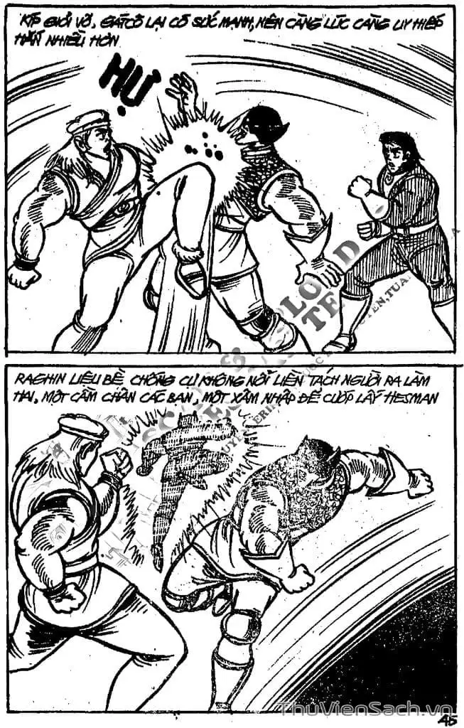 Truyện Tranh Dũng Sĩ Hesman trang 4