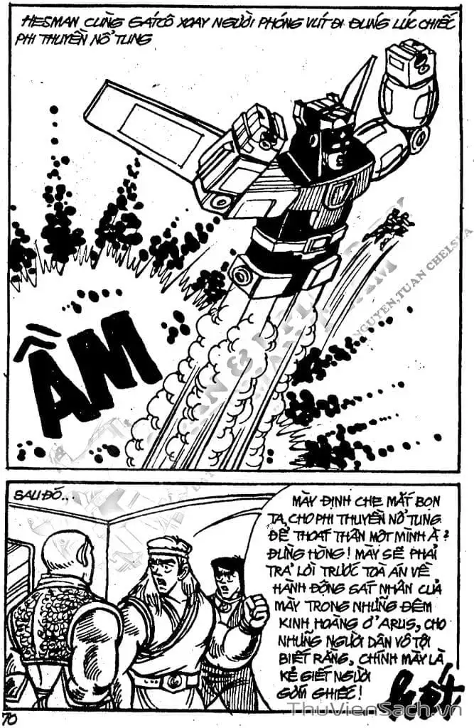 Truyện Tranh Dũng Sĩ Hesman trang 4