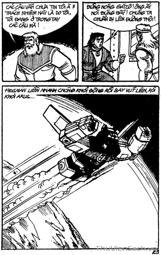 Truyện Tranh Dũng Sĩ Hesman trang 4