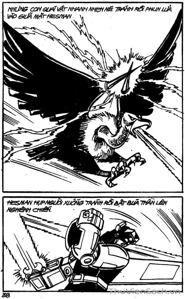 Truyện Tranh Dũng Sĩ Hesman trang 4