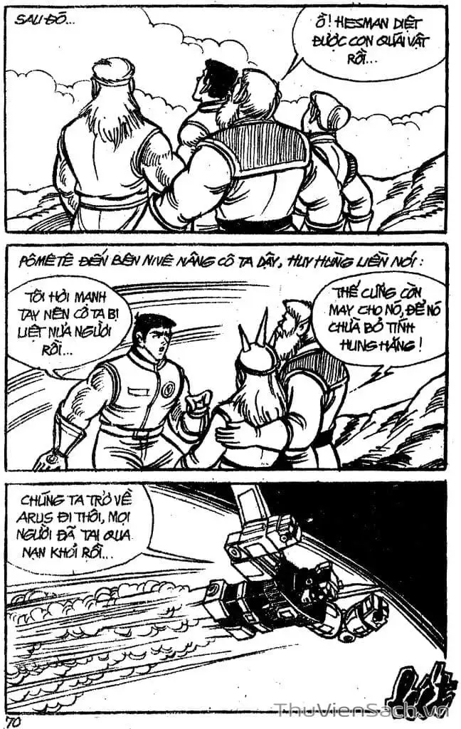 Truyện Tranh Dũng Sĩ Hesman trang 4