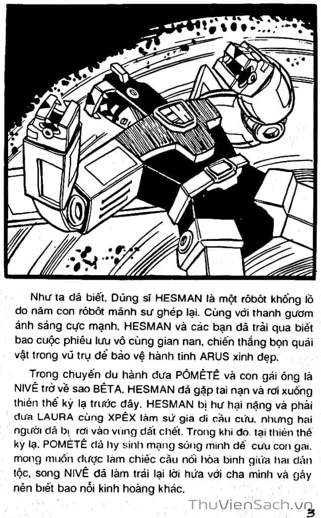 Truyện Tranh Dũng Sĩ Hesman trang 4