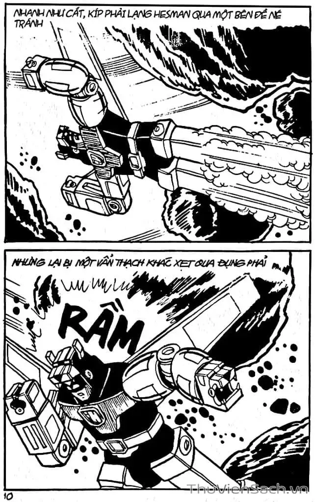 Truyện Tranh Dũng Sĩ Hesman trang 4