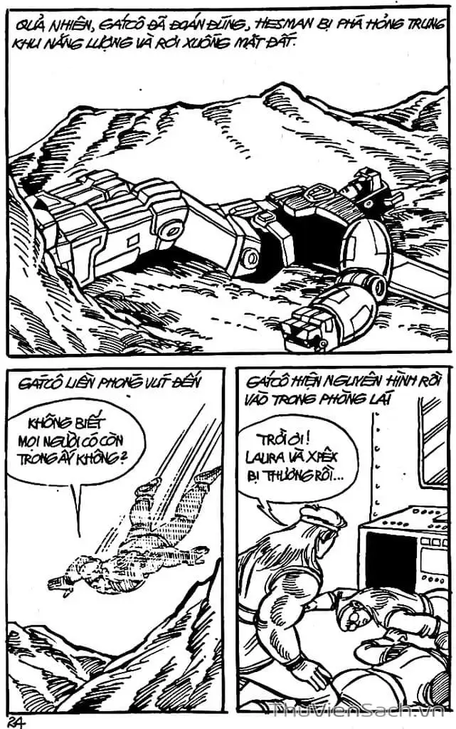 Truyện Tranh Dũng Sĩ Hesman trang 4