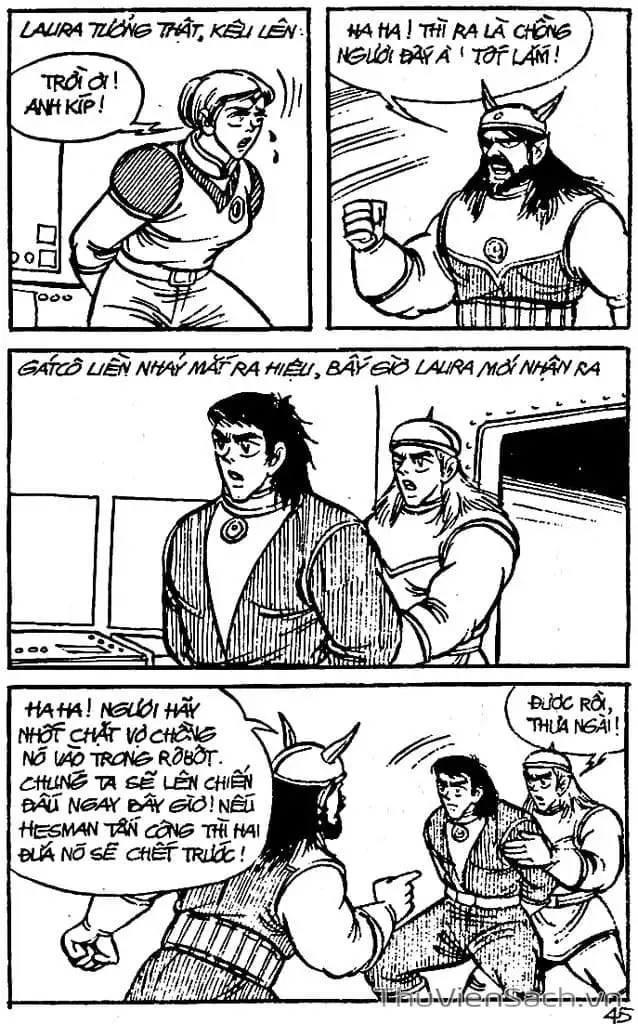 Truyện Tranh Dũng Sĩ Hesman trang 4