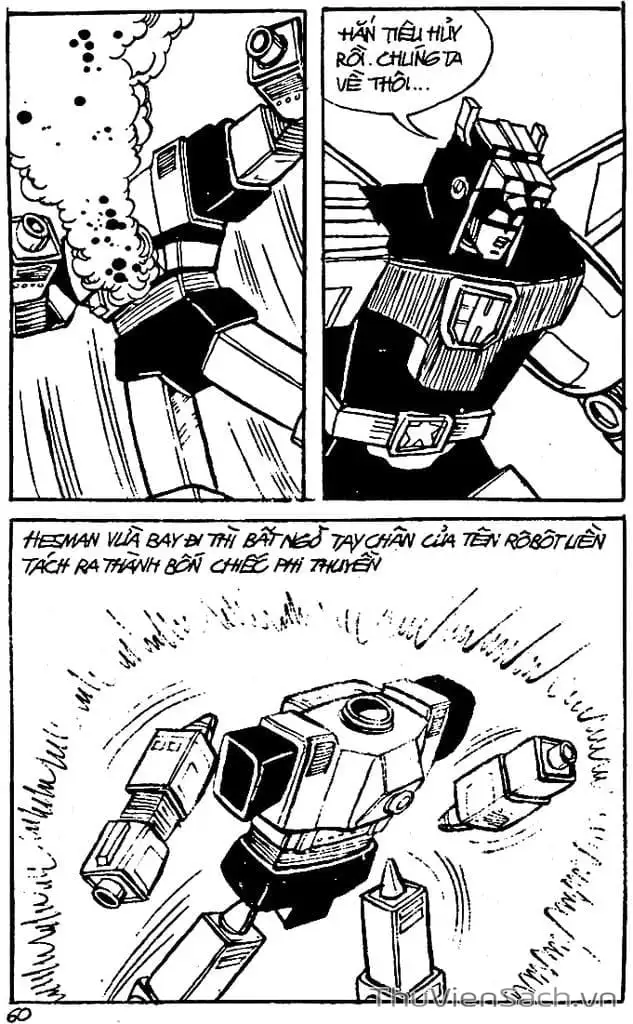 Truyện Tranh Dũng Sĩ Hesman trang 4