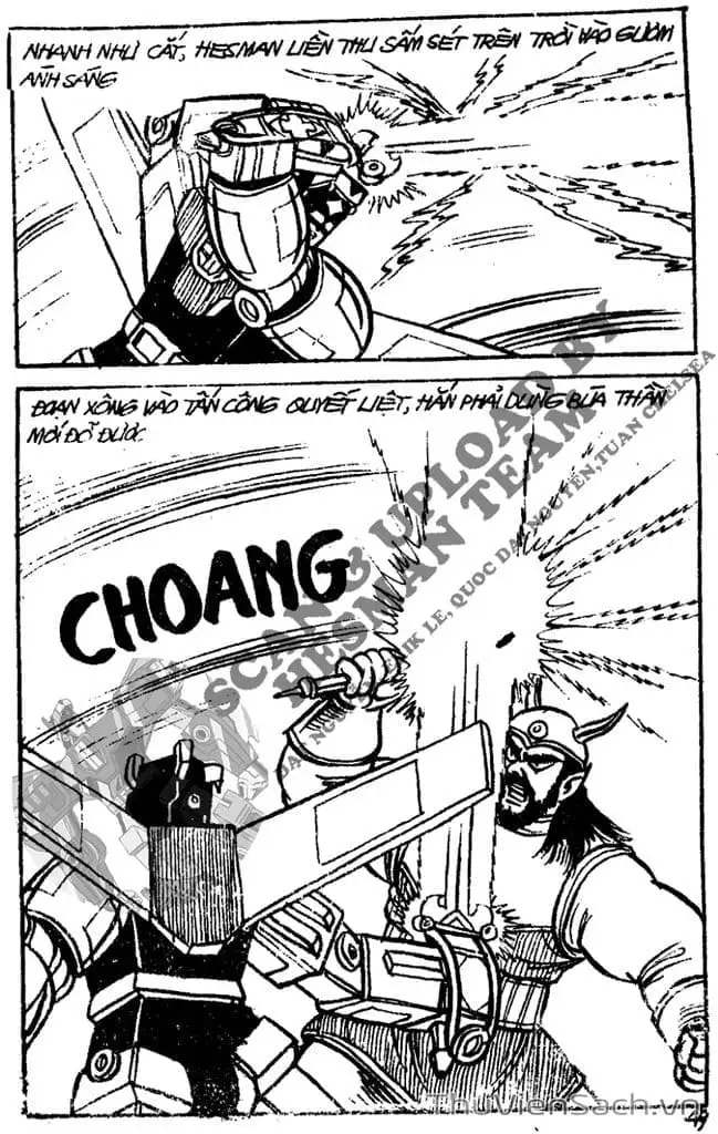 Truyện Tranh Dũng Sĩ Hesman trang 4
