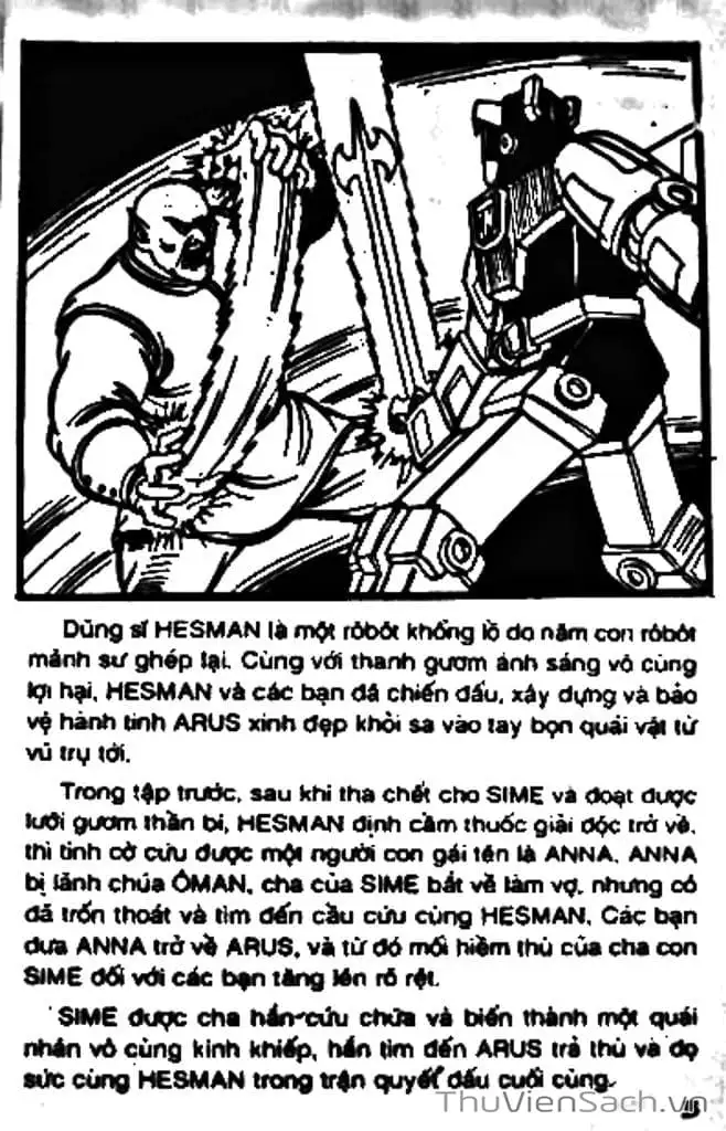 Truyện Tranh Dũng Sĩ Hesman trang 4