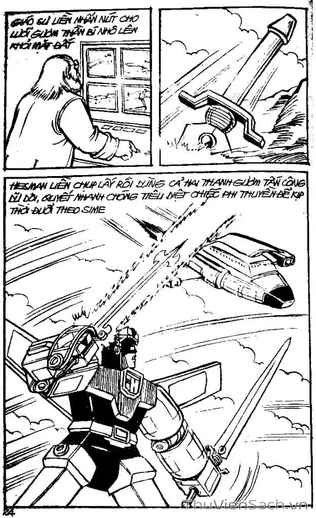 Truyện Tranh Dũng Sĩ Hesman trang 4