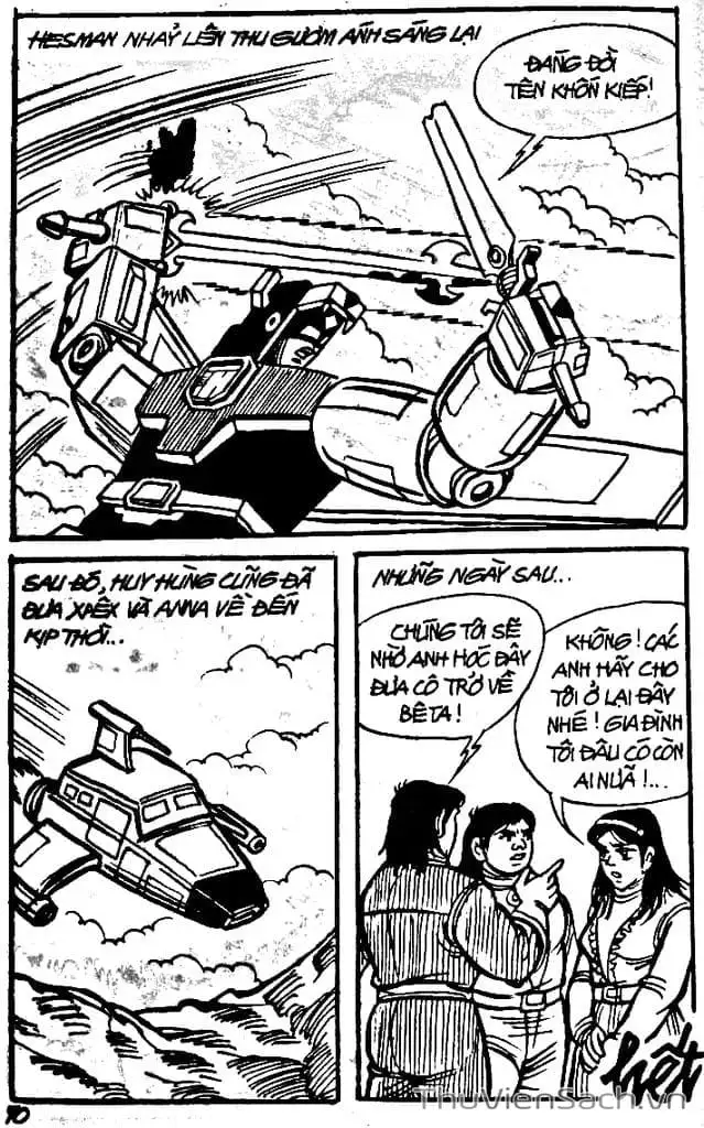 Truyện Tranh Dũng Sĩ Hesman trang 4