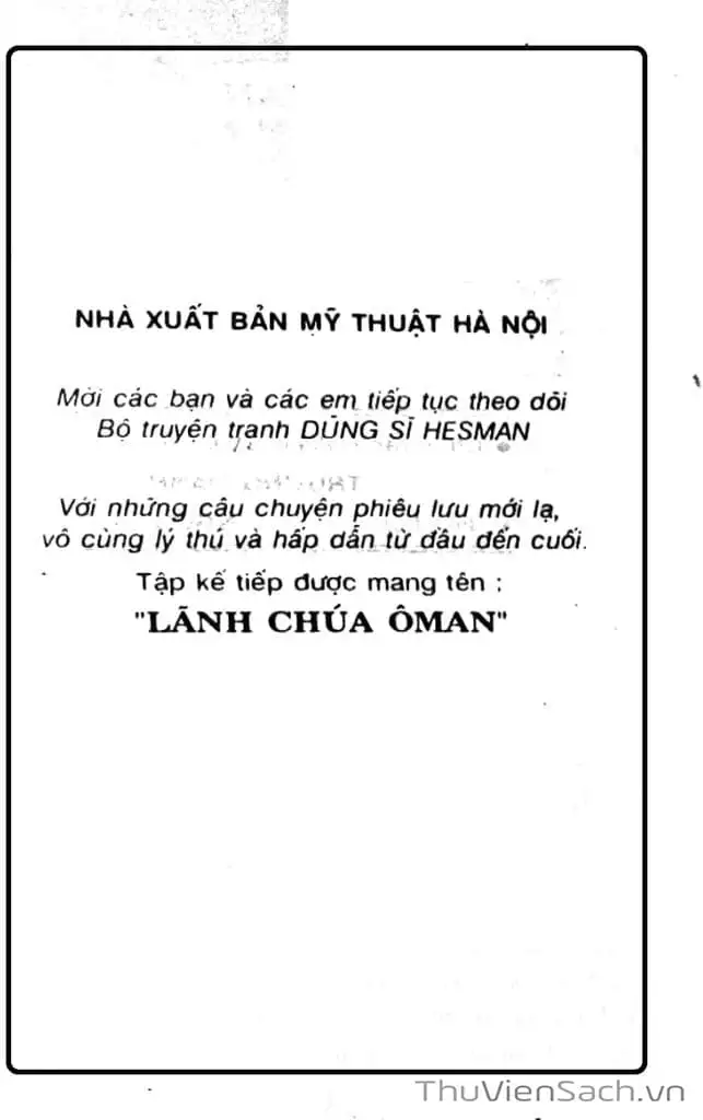 Truyện Tranh Dũng Sĩ Hesman trang 4