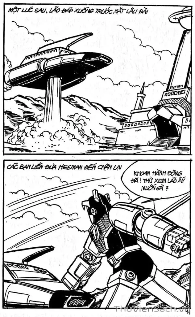 Truyện Tranh Dũng Sĩ Hesman trang 4