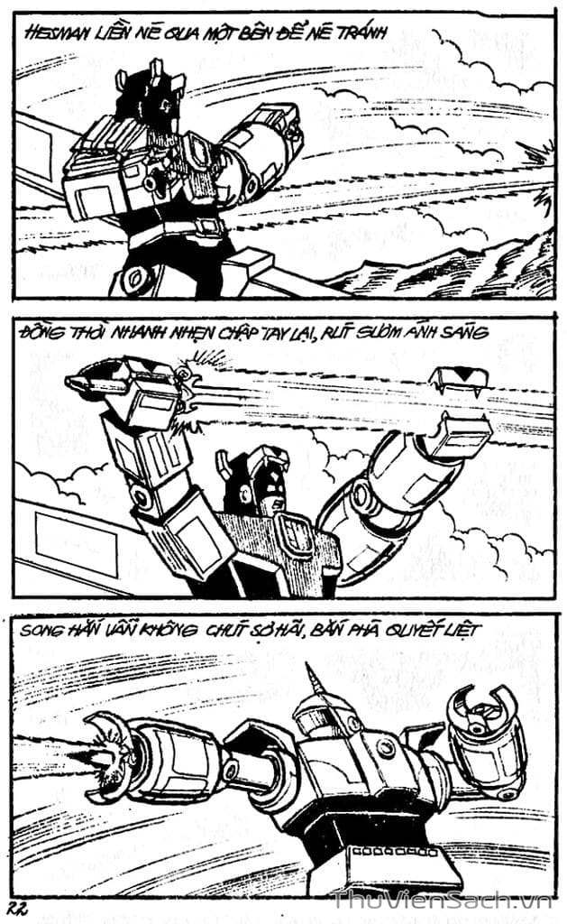 Truyện Tranh Dũng Sĩ Hesman trang 4
