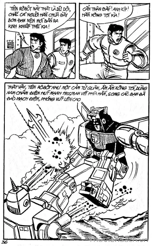 Truyện Tranh Dũng Sĩ Hesman trang 4