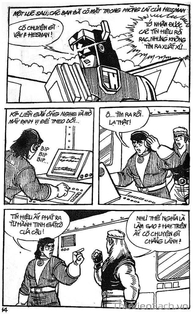 Truyện Tranh Dũng Sĩ Hesman trang 4