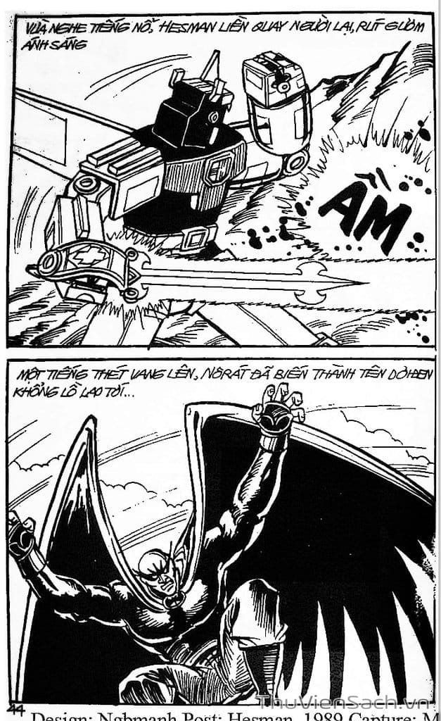 Truyện Tranh Dũng Sĩ Hesman trang 4