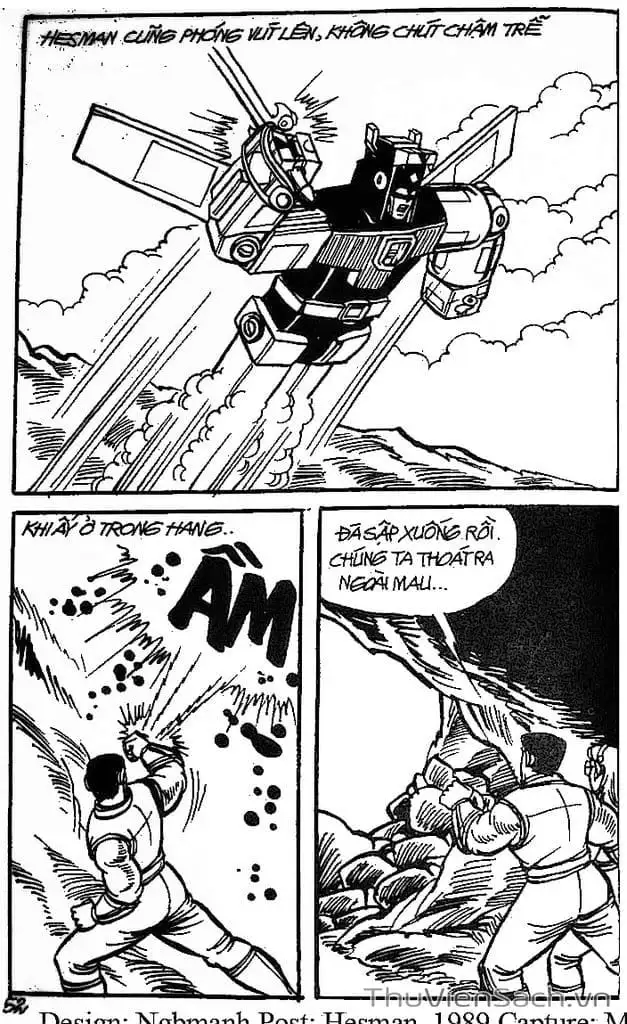 Truyện Tranh Dũng Sĩ Hesman trang 4