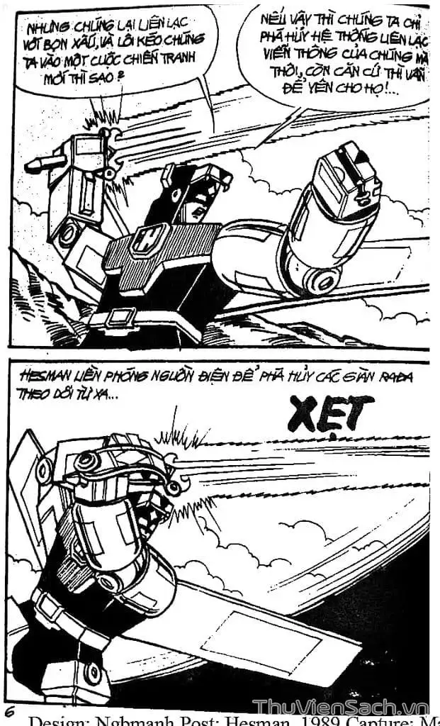Truyện Tranh Dũng Sĩ Hesman trang 4