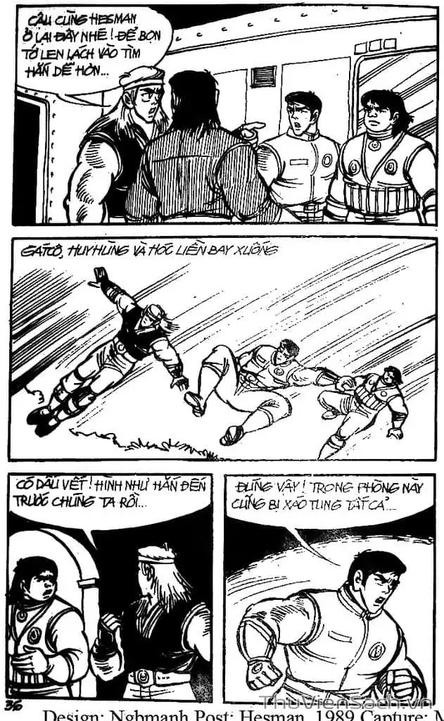 Truyện Tranh Dũng Sĩ Hesman trang 4