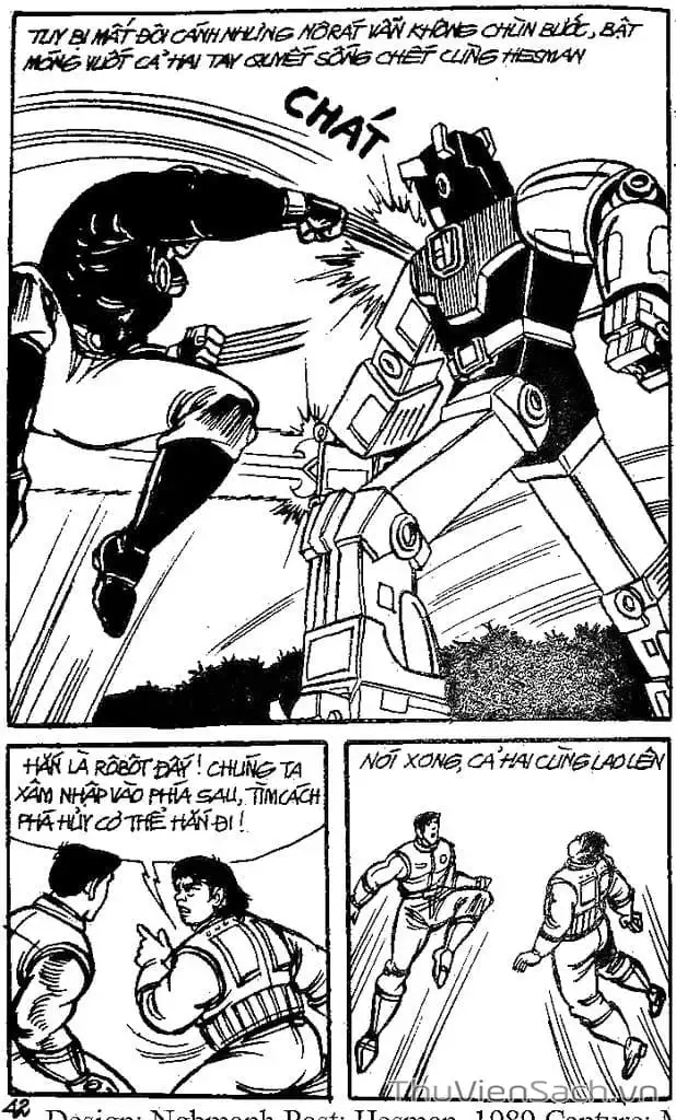 Truyện Tranh Dũng Sĩ Hesman trang 4