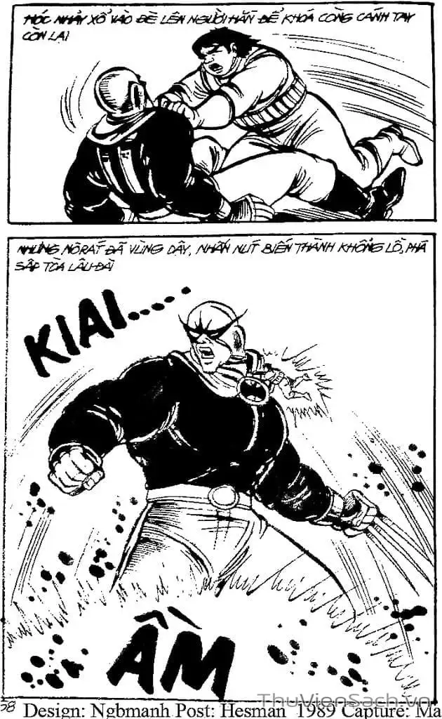 Truyện Tranh Dũng Sĩ Hesman trang 4