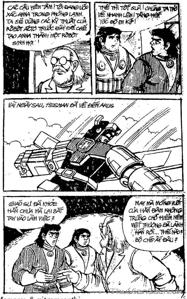 Truyện Tranh Dũng Sĩ Hesman trang 4