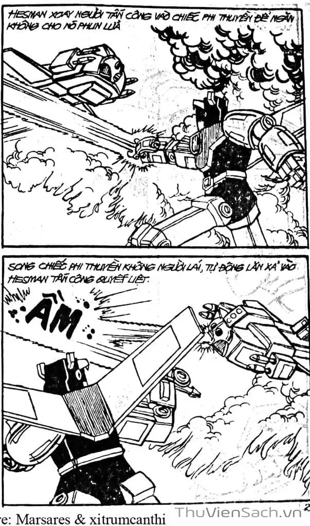 Truyện Tranh Dũng Sĩ Hesman trang 4