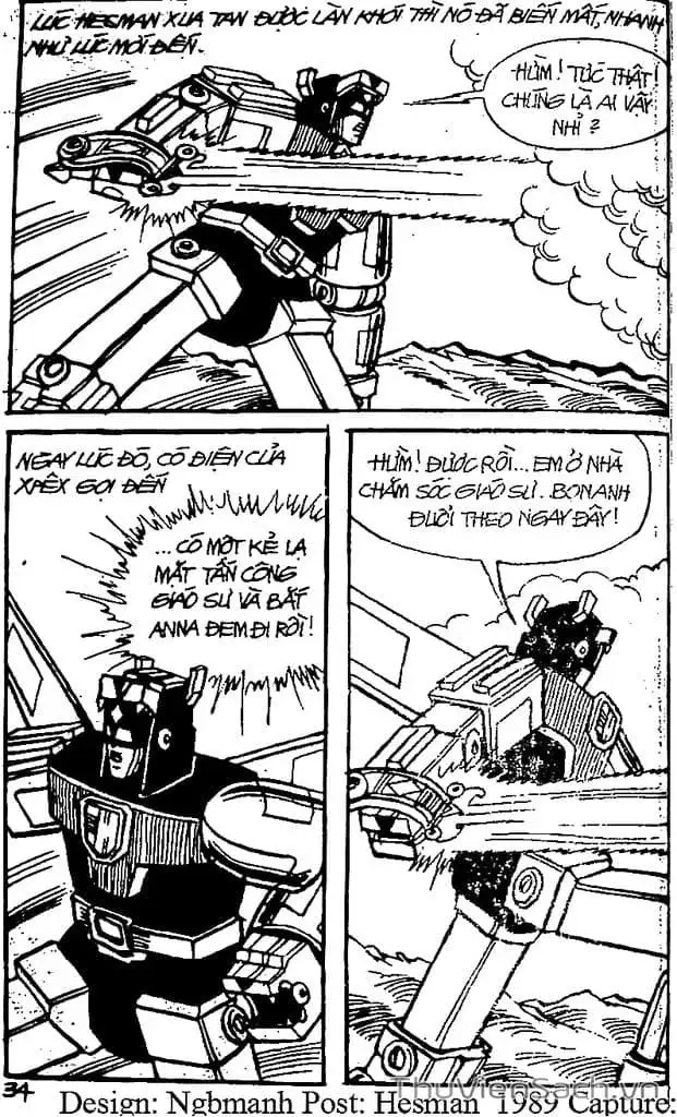 Truyện Tranh Dũng Sĩ Hesman trang 4