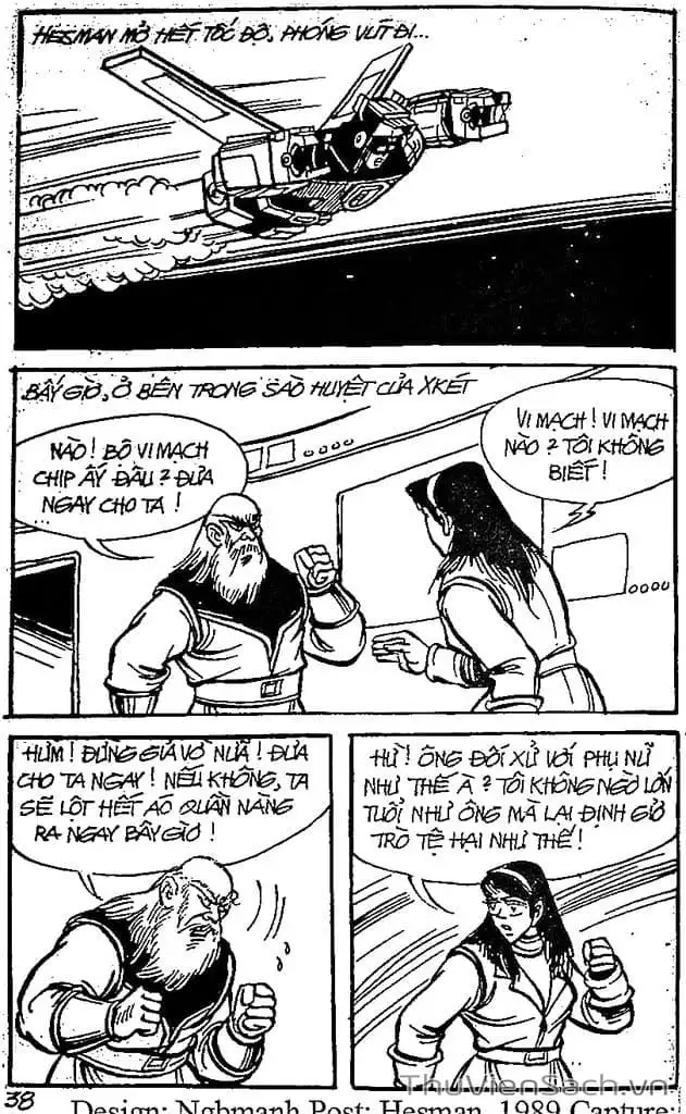 Truyện Tranh Dũng Sĩ Hesman trang 4