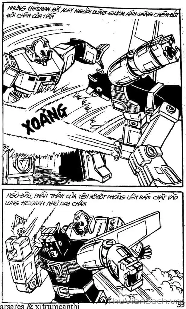 Truyện Tranh Dũng Sĩ Hesman trang 4