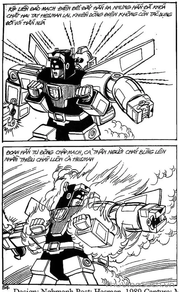 Truyện Tranh Dũng Sĩ Hesman trang 4