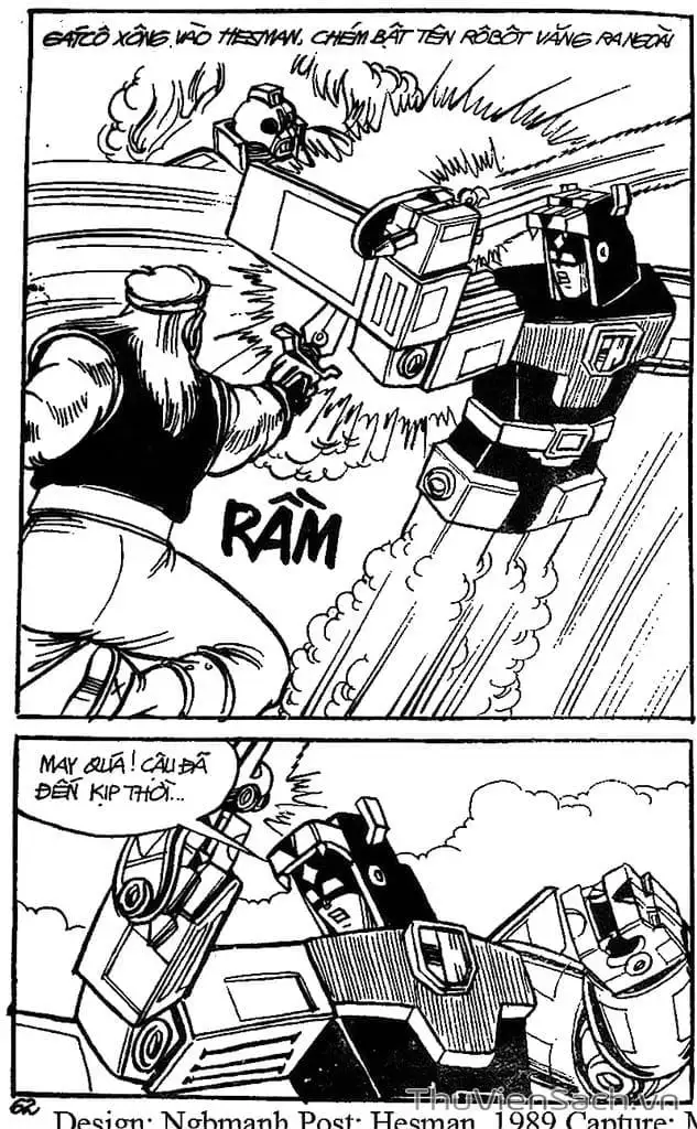 Truyện Tranh Dũng Sĩ Hesman trang 4