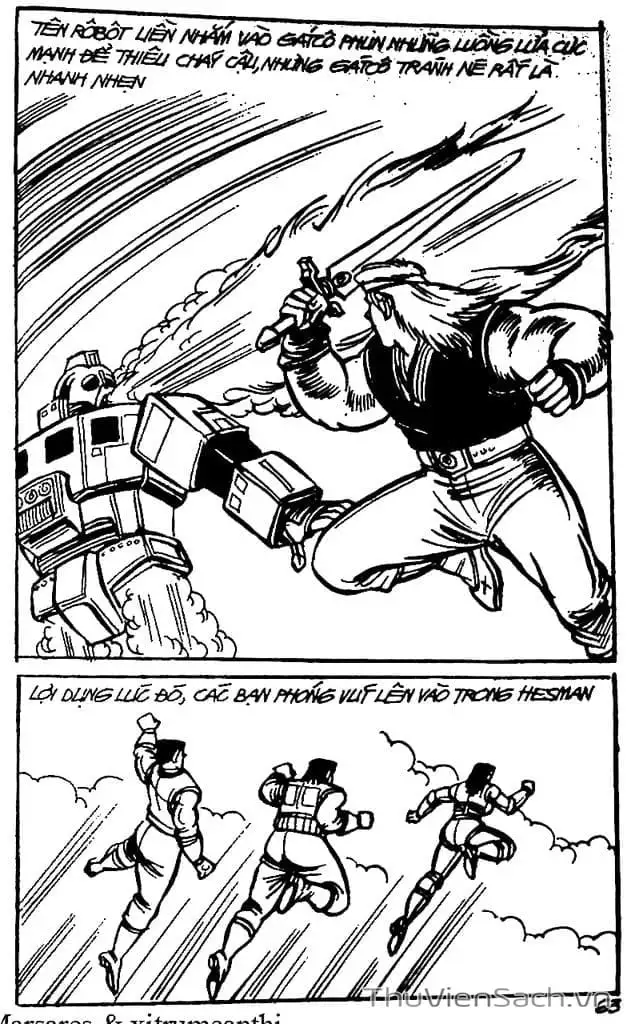 Truyện Tranh Dũng Sĩ Hesman trang 4