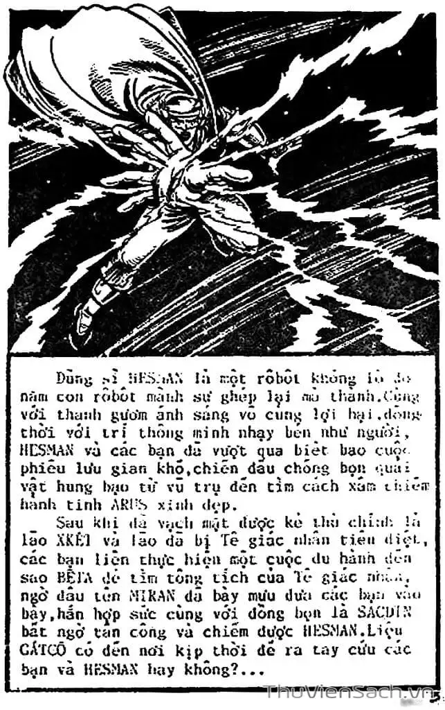 Truyện Tranh Dũng Sĩ Hesman trang 4