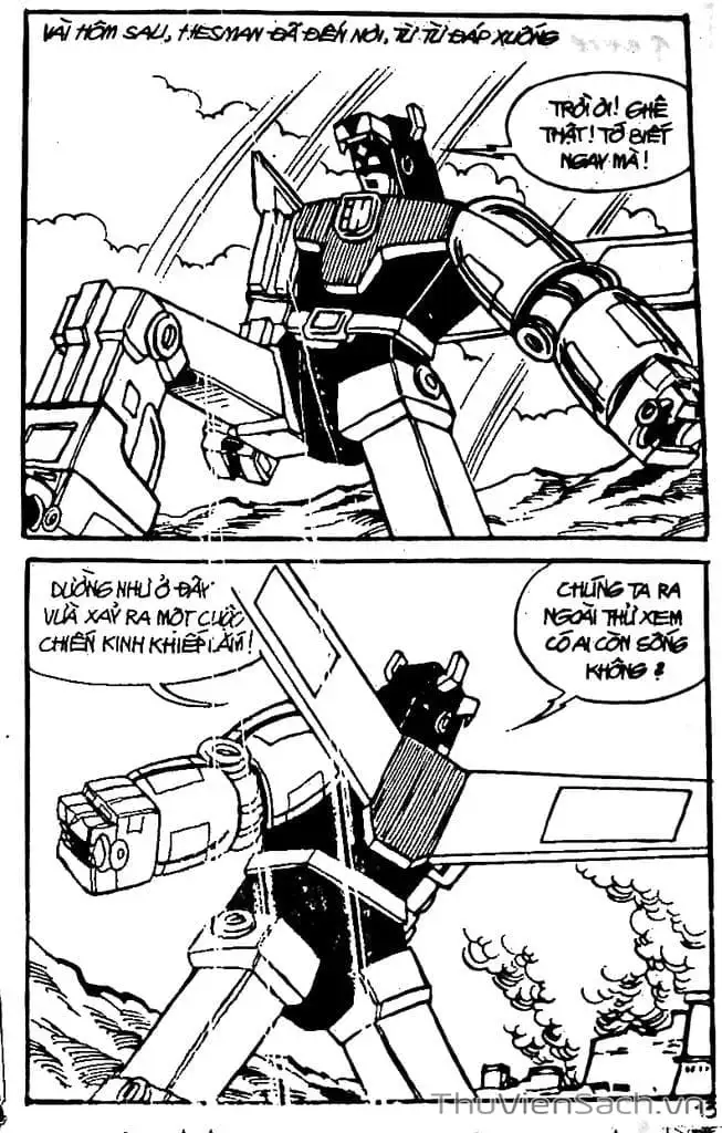 Truyện Tranh Dũng Sĩ Hesman trang 4
