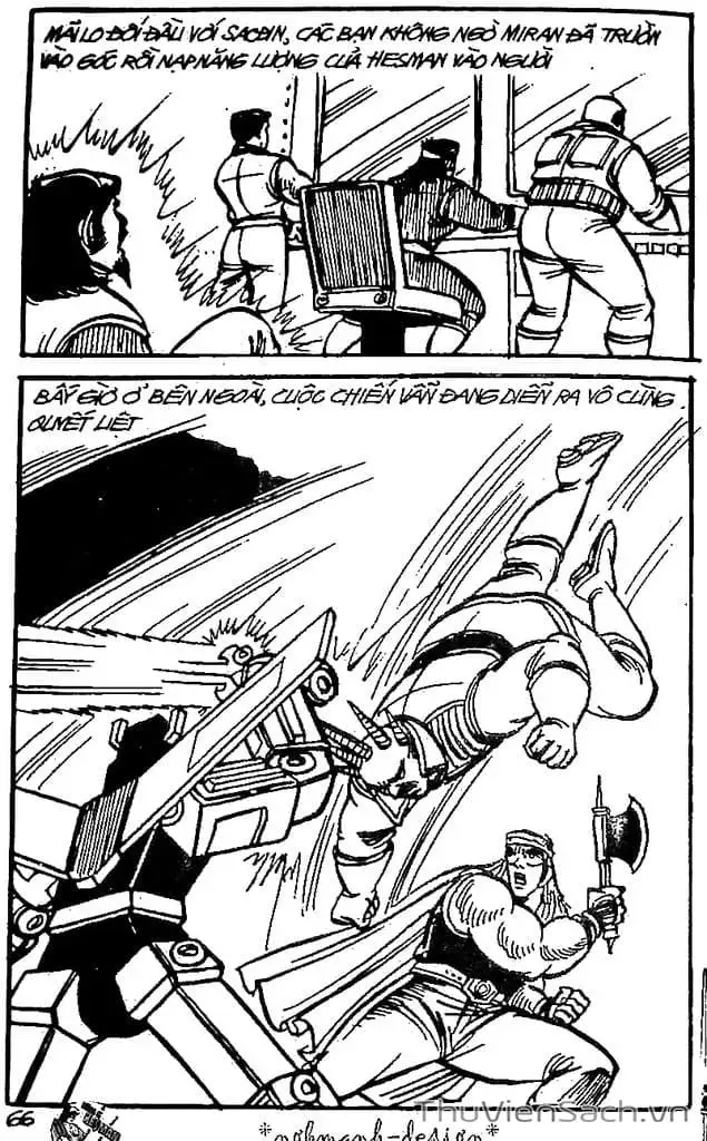 Truyện Tranh Dũng Sĩ Hesman trang 4