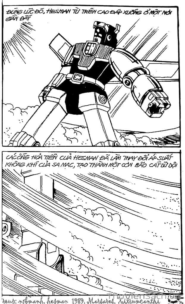Truyện Tranh Dũng Sĩ Hesman trang 4