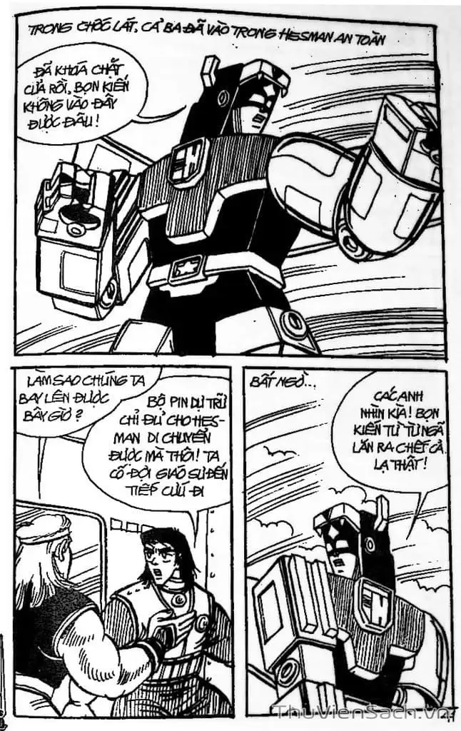 Truyện Tranh Dũng Sĩ Hesman trang 4