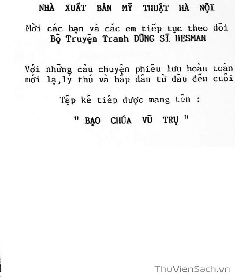 Truyện Tranh Dũng Sĩ Hesman trang 4