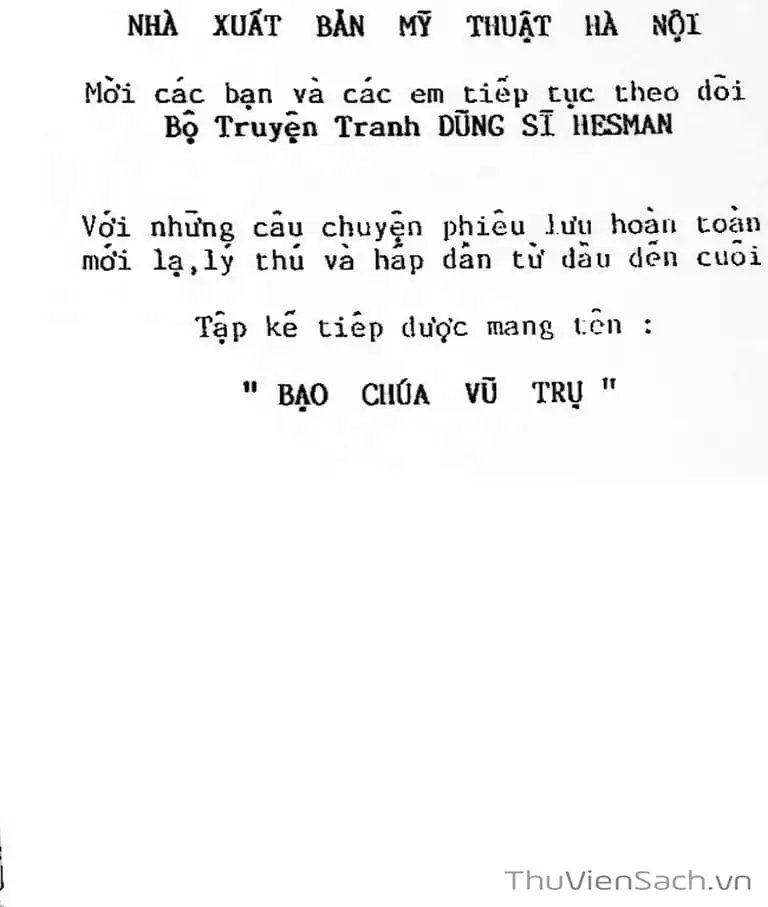 Truyện Tranh Dũng Sĩ Hesman trang 4