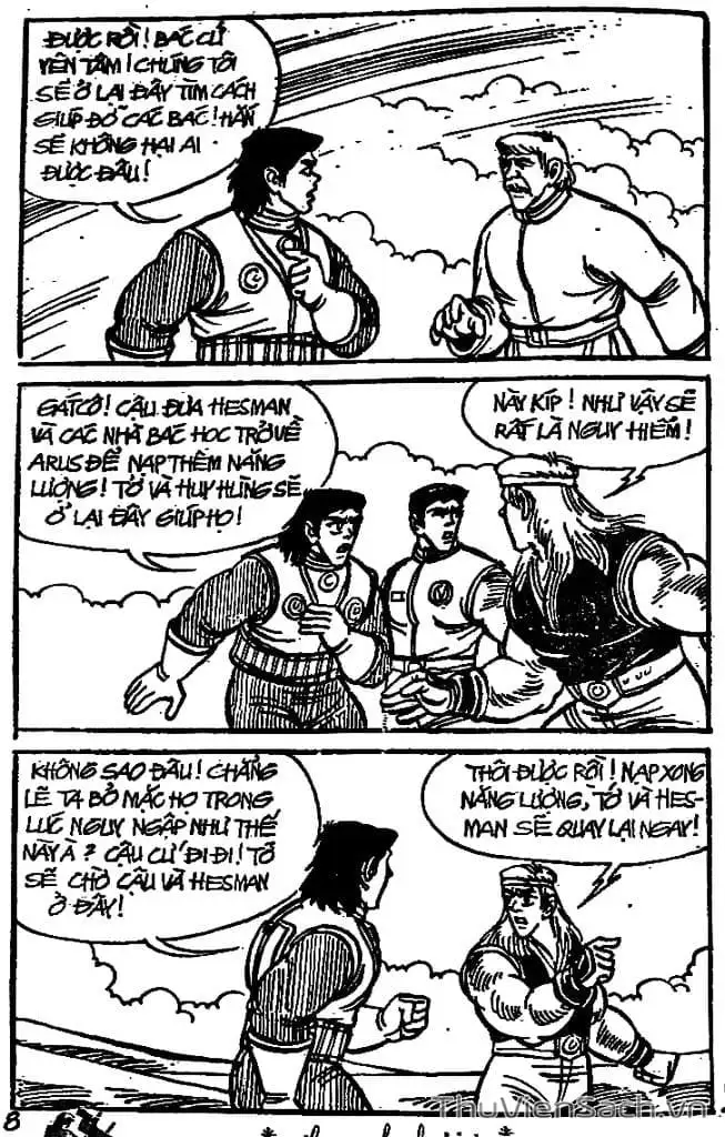 Truyện Tranh Dũng Sĩ Hesman trang 4
