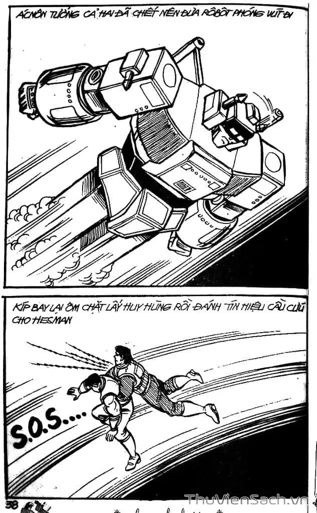 Truyện Tranh Dũng Sĩ Hesman trang 4