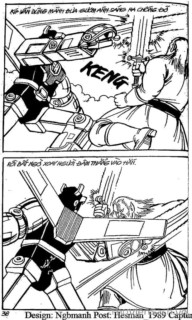 Truyện Tranh Dũng Sĩ Hesman trang 4