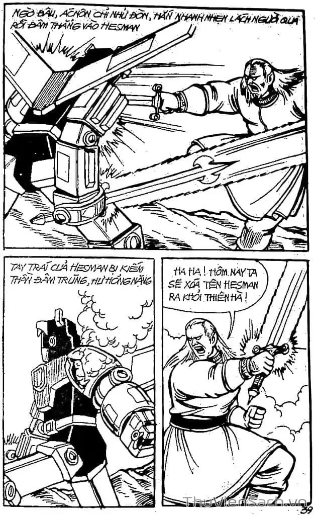 Truyện Tranh Dũng Sĩ Hesman trang 4