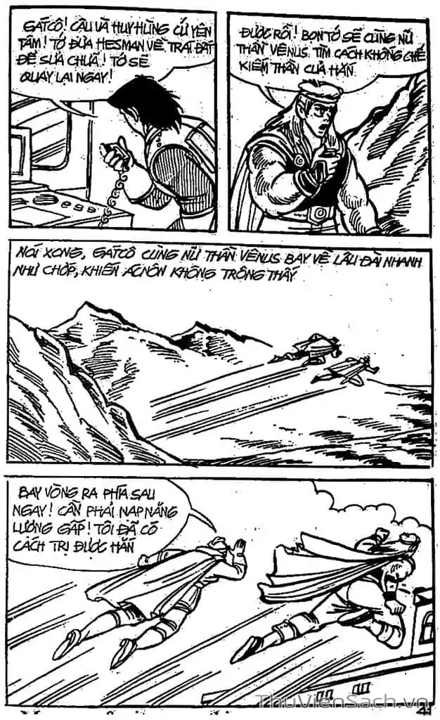 Truyện Tranh Dũng Sĩ Hesman trang 4