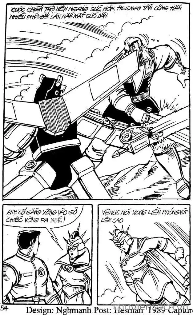 Truyện Tranh Dũng Sĩ Hesman trang 4