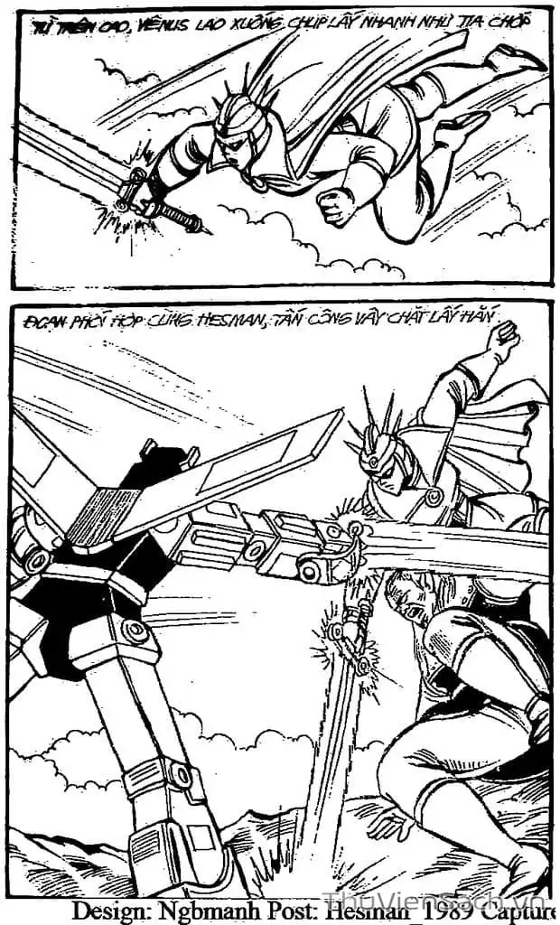 Truyện Tranh Dũng Sĩ Hesman trang 4